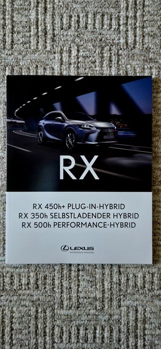 Prospekt Lexus RX 350h, RX 450h, RX 500h na innej Porsche , AMG