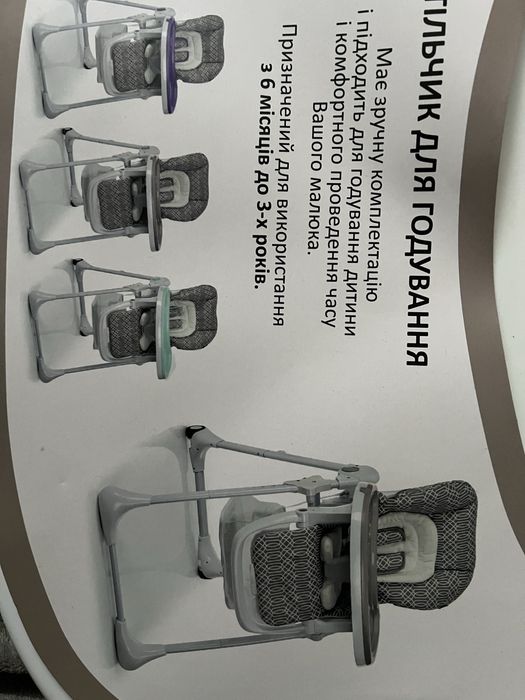 Дитячий стільчик для годування