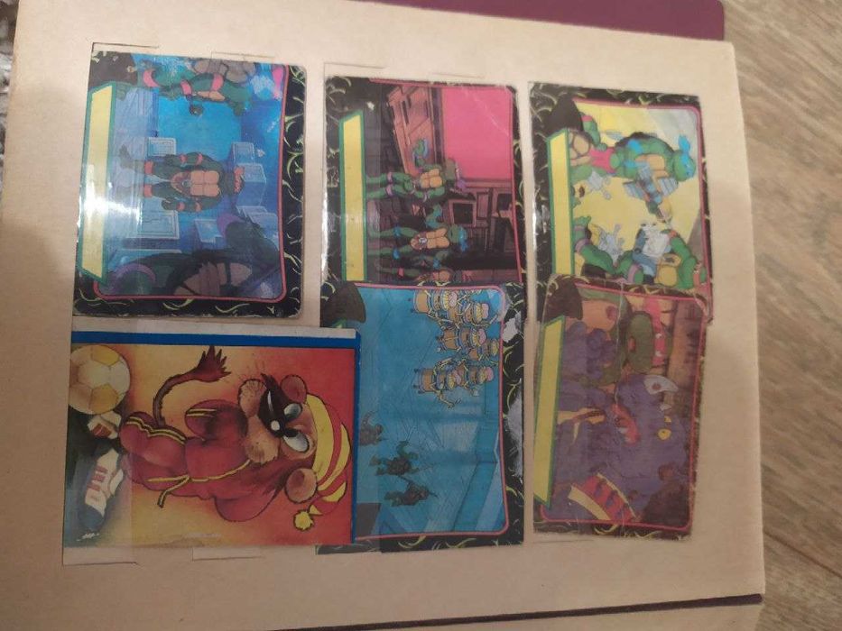 Вкладыши(фантики) спорт, деньги(валюта),дисней, барби, Turtless