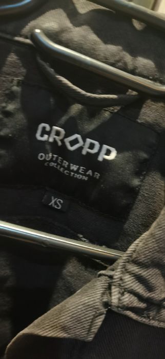 Jeansowa kurtka cropp