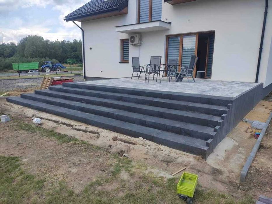 Kompleksowa usługa układania kostki brukowej