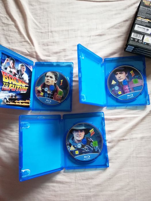 Trilogia "Regresso ao Futuro" em blu ray (portes grátis)