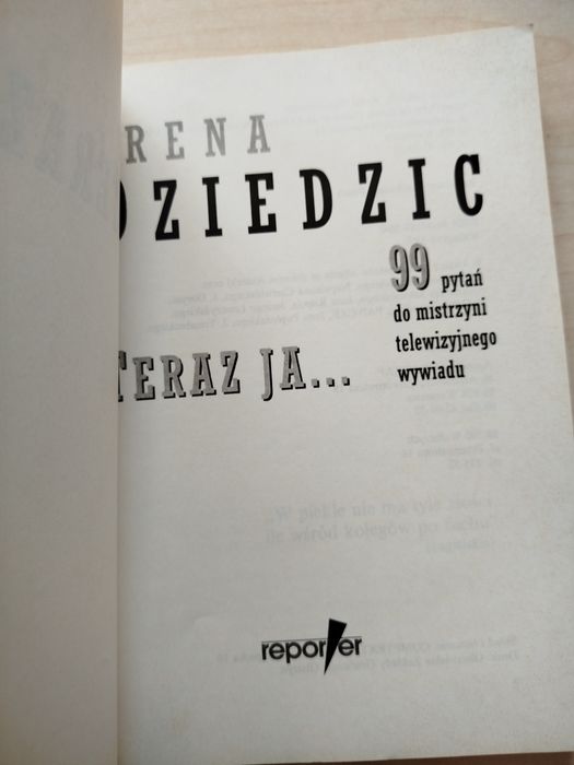 Irena Dziedzic Teraz ja