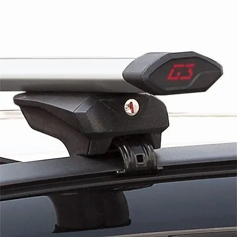 Bagażnik dachowy G3 Airflow 60.210 na relingi  zintegrowane aluminiowy