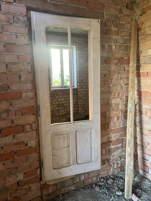 Двері деревяні , нефарбовані