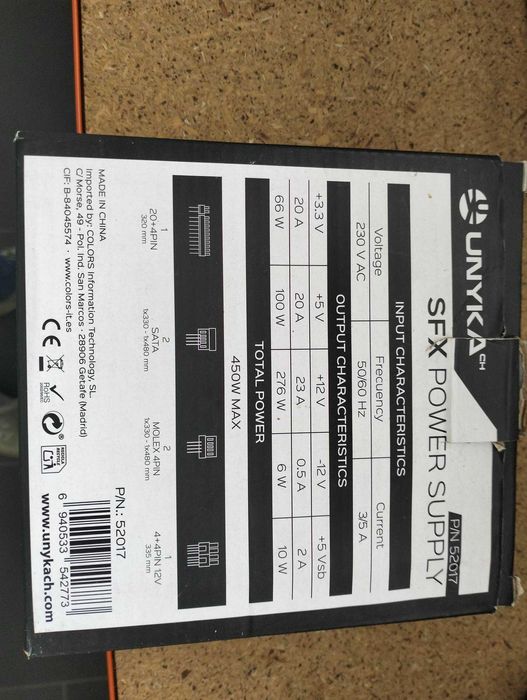 FONTE ALIMENTACAO MINI