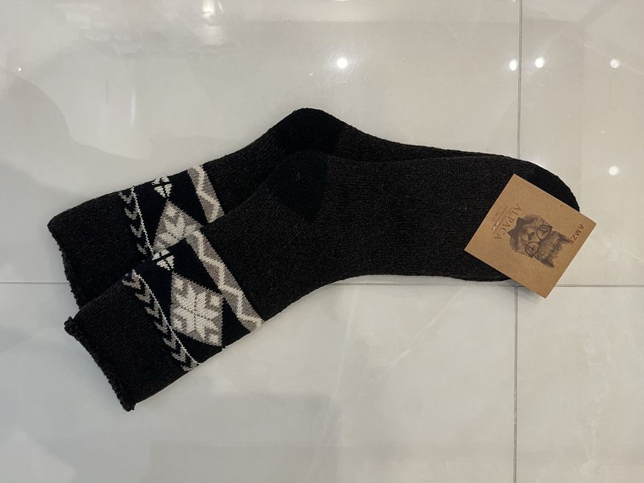 Skarpety męskie z wełny z alpaki