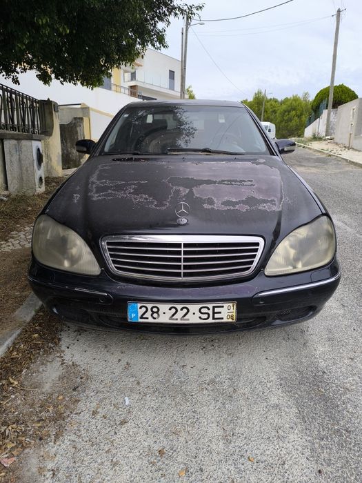 Mercedes S320  de 2001 avariado
