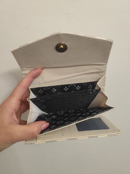 Portfel damski jasny LV Louis Vuitton new
