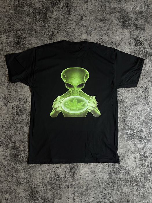 alien t-shirt ganja rasta ганжа футболка инопланетянин