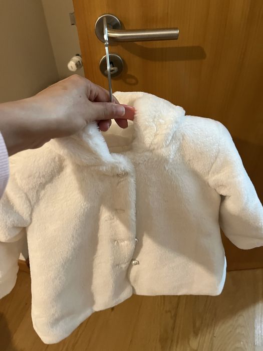 Casaco de pelo menina 12 Meses