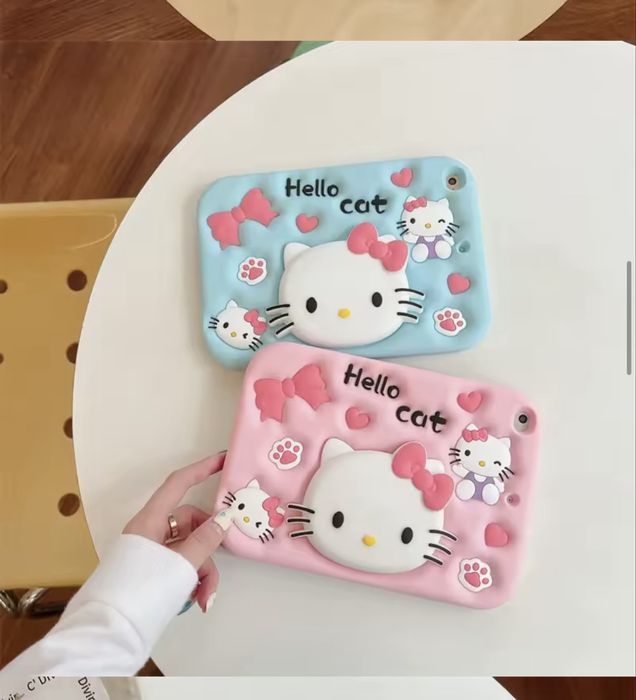 Чохол на Ipad 11 pro 2024 року, 3 д принт рожевий