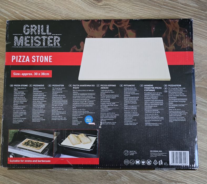Płyta kamienna do pizzy 30x38