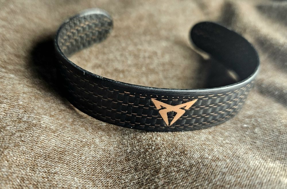 Bransoletka CUPRA Logo Carbon Rozmiar L Oryginał OE