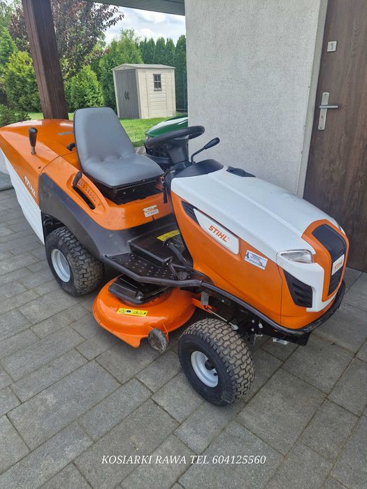 Kosiarka traktorek Stihl v2 112cm duzy kosz ,2019r