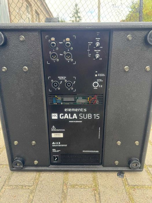 HK Audio elements Gala. Nie RCF JBL EV