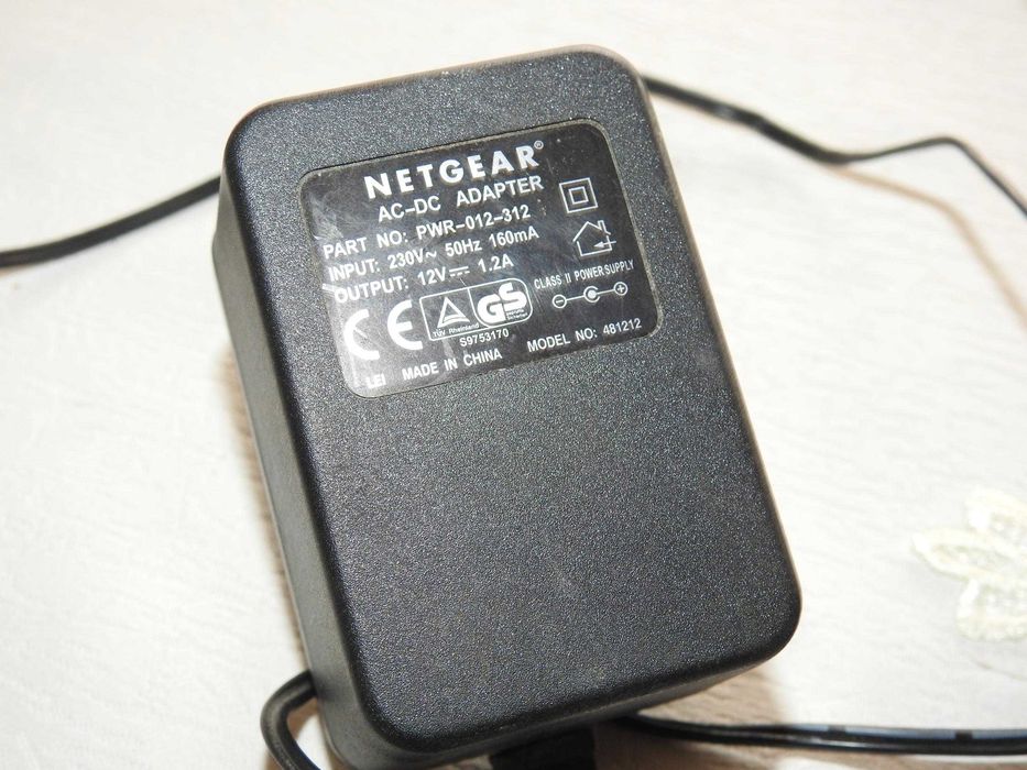 Zasilacz Netgear PWR-012 - 12V/1.2A