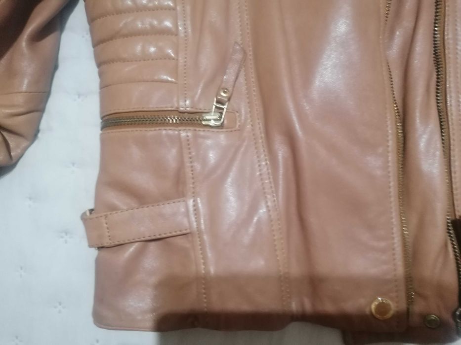 Casaco pele Massimo Dutti mulher