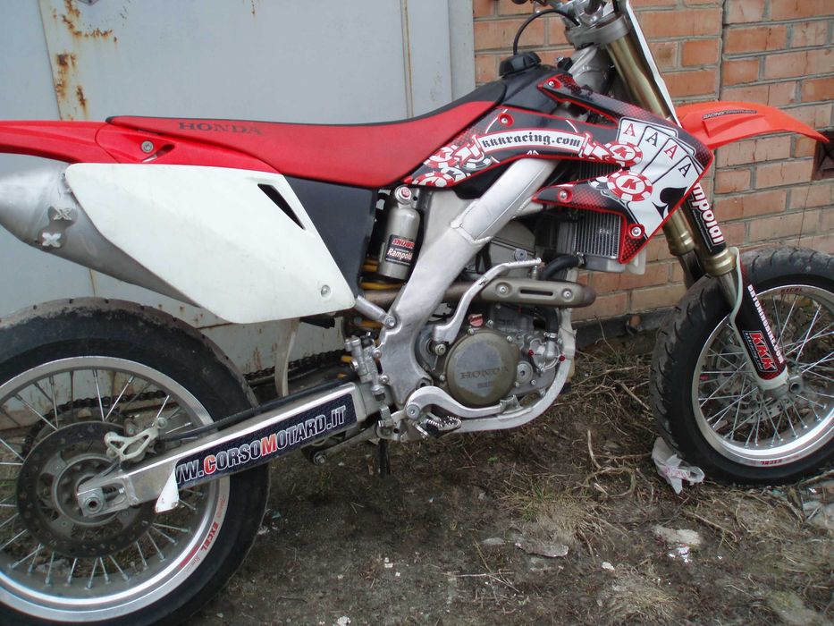 HONDA CRF250R супермото
