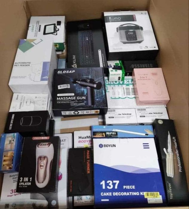Palety Mix Amazon Klasa A Elektronarzędzia Elektronika/Kuchnia/PC