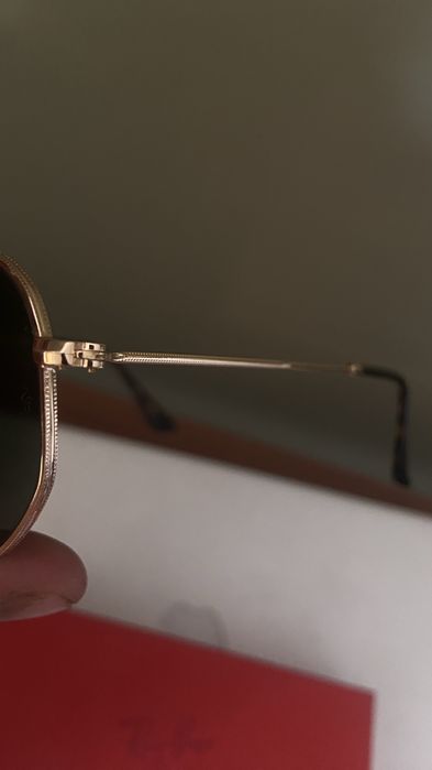 oculos Ray Ban 51021 dourados