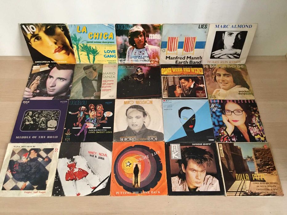 Discos de vinil singles - 2€ cada