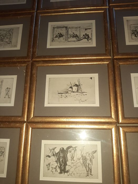 Reproduções de Desenhos de  José  Malhoa