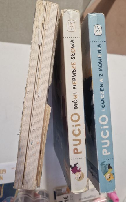 Pucio książki 3 sztuki