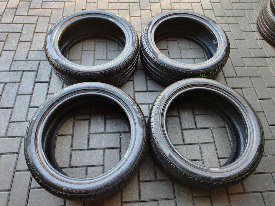 225/45 91W R18 PIRELLI Cinturato P7 MO 2024r 7mm Opony Letnie 4szt Ładne