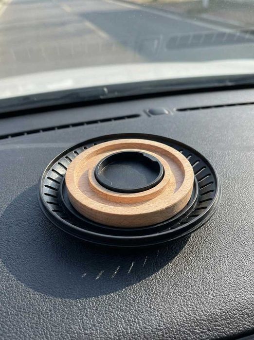 Металевий ароматизатор Вертоліт. Крутиться від сонця. Подарунок водію