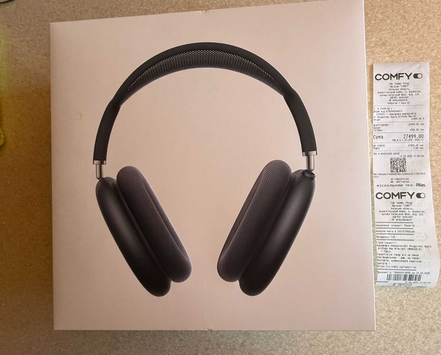 Навушники  Apple AirPods Max Midnight (MWW43ZEA)