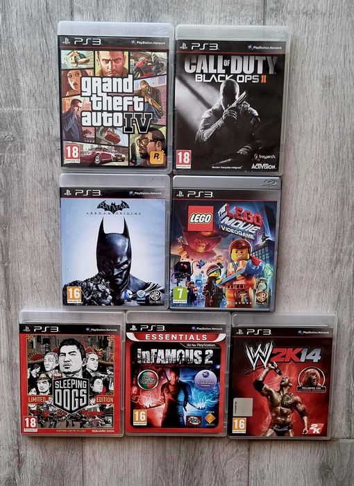 Jogos playstation 3,4 e 5