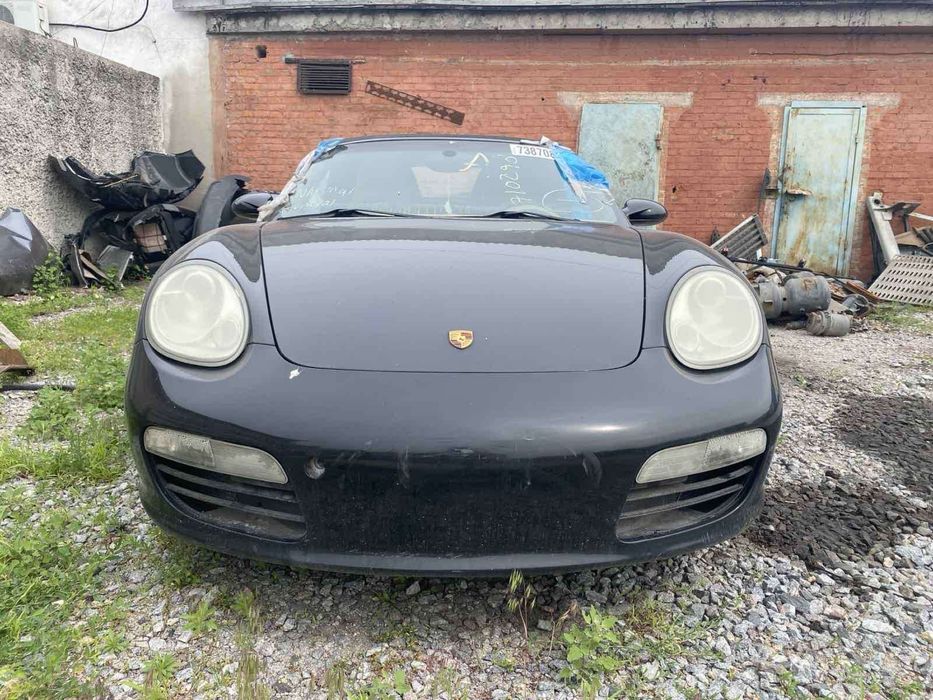 porsche boxster s 2,7 2006 дверь капот фара диск рычаг двигатель