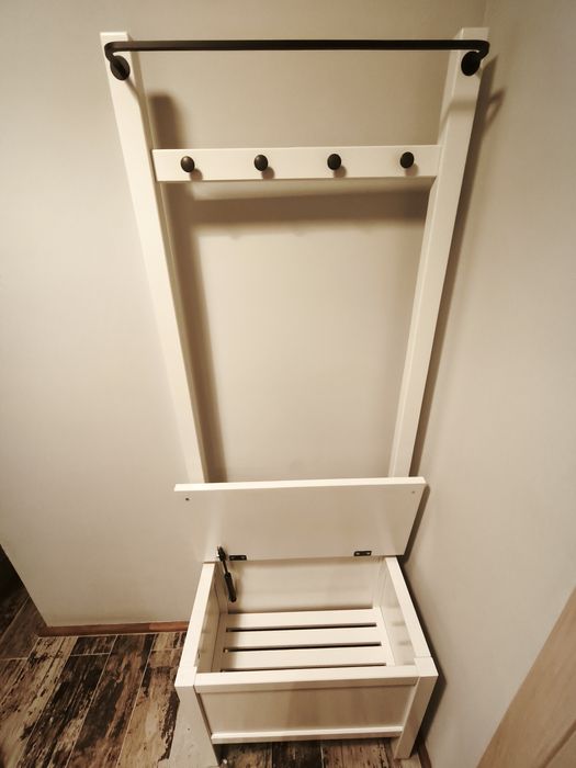 IKEA HEMNES Ława ze schowkiem 64x37x173 cm