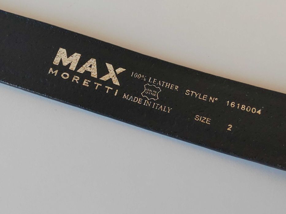 Мужской кожаный ремень MAX MORETTI