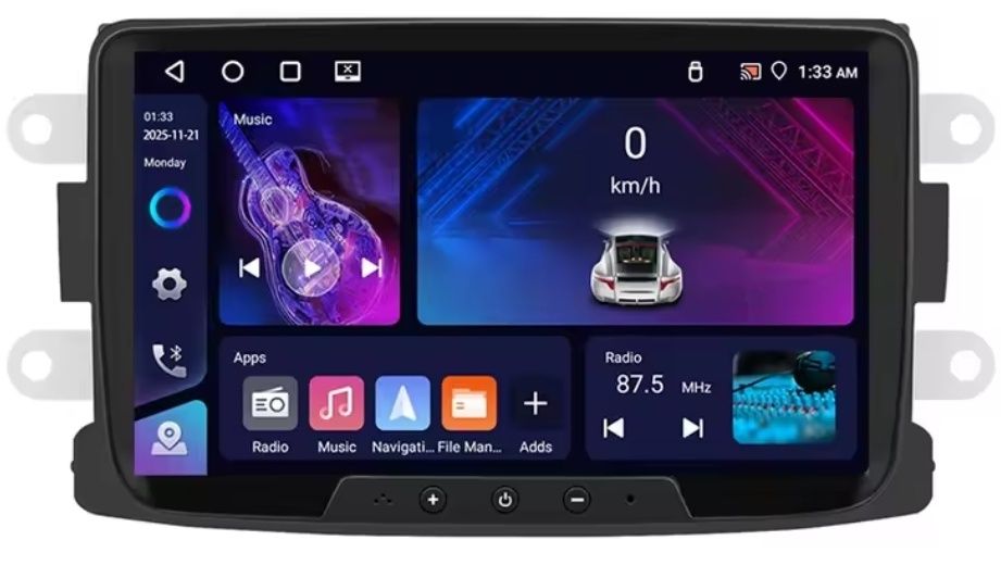 Radio nawigacja Dacia Duster Sandero Lodgy ANDROID 13 4GB WiFi GPS