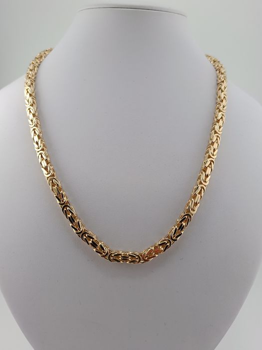 Złoty Łańcuszek Królewski Pr.585 14K 55cm Nowy