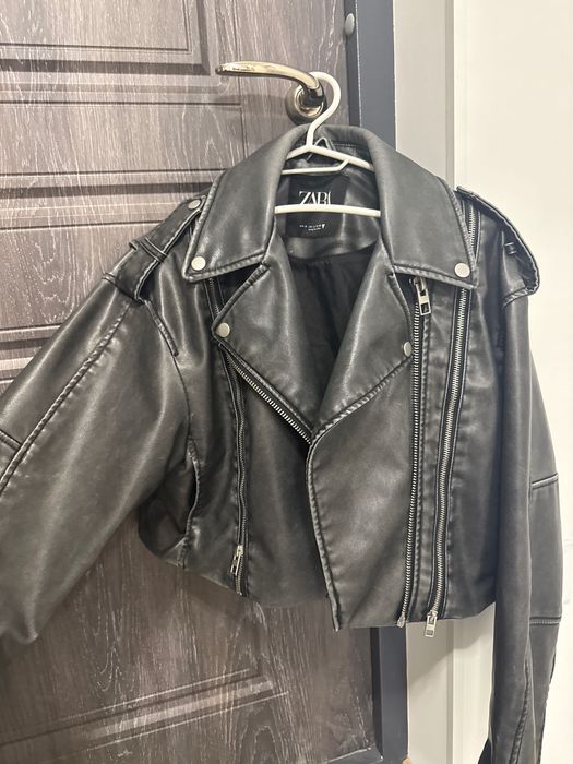 Кожанка косуха зара Zara