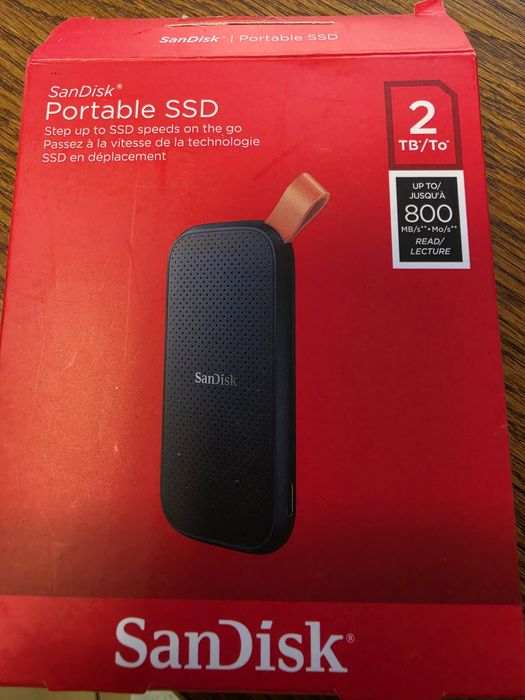 SSD SanDisk Portable 2TB (800 MB/s)