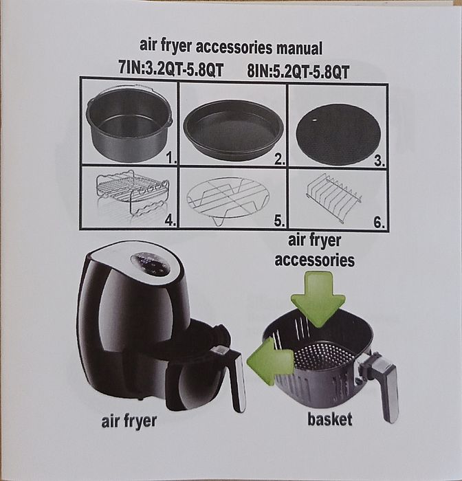 Akcesoria Do Frytkownicy Beztłuszczowej