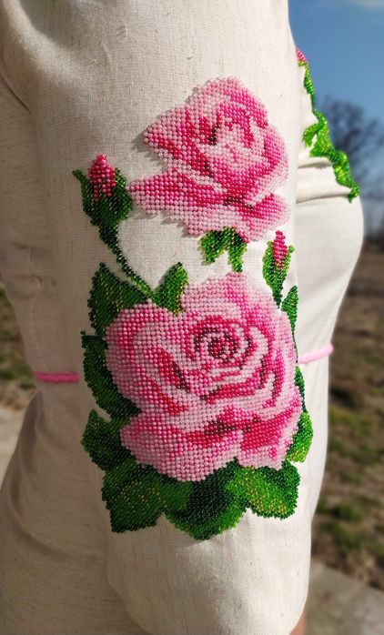 Вишиванка/вишите плаття ручної роботи 50 розміру