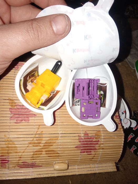 Обмен Киндеры Майнкрафт