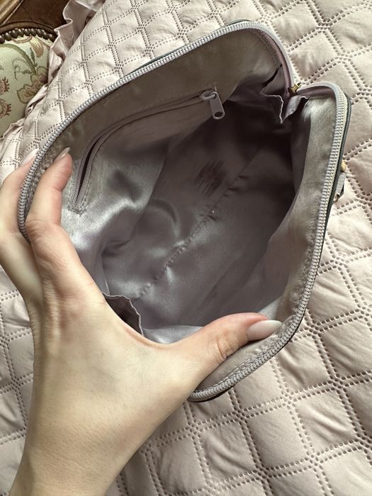 Torebka kuferek liliowa