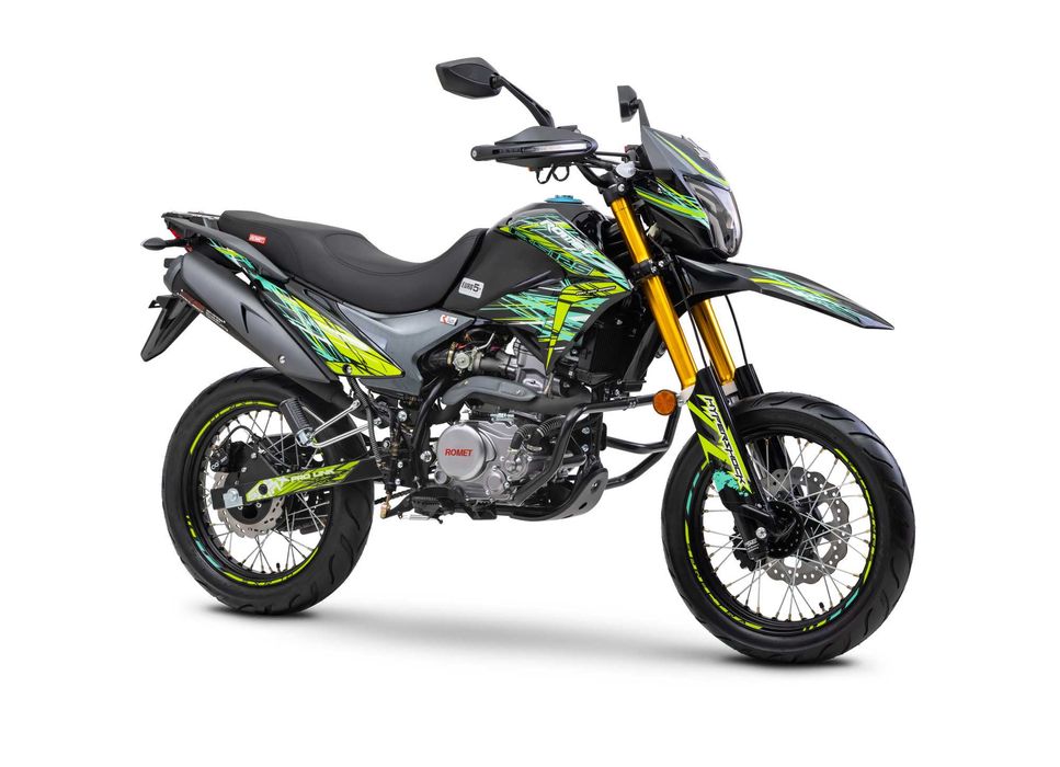 Nowy Romet CRS 125 ciecz, Rejestracja AM, B, Enduro,  Xmotors. pl