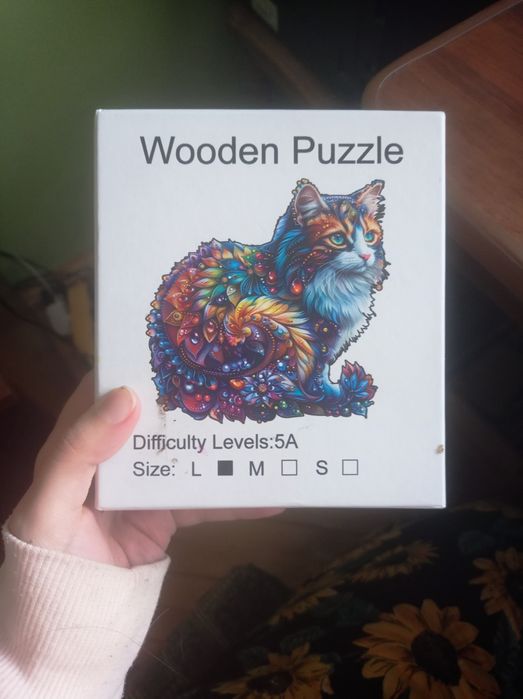 Продам пазл деревяний