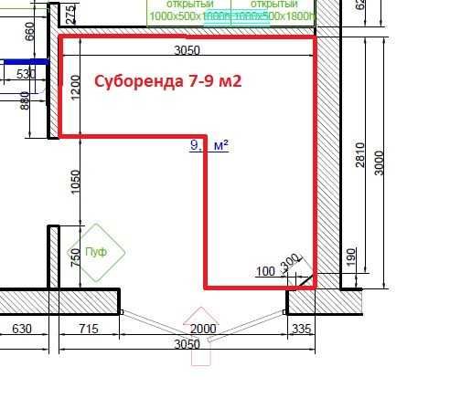 Оренда 7 м2 Вокзальна, 37/16