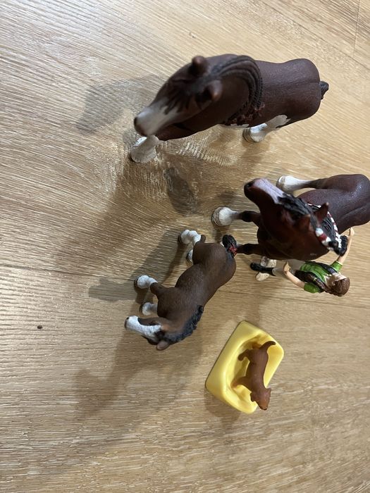 Zestaw Schleich konie i figurka