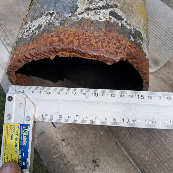 Продам коліно металеве 150 мм,на фото саме воно