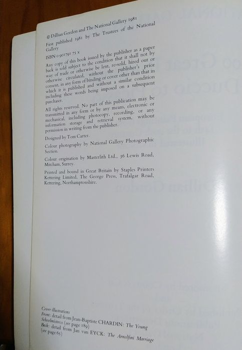 THE NATIONAL GALLERY, London-100 Great Paintings: Duccio to Picasso