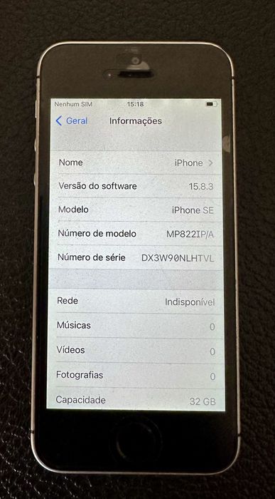 iPhone SE 1ª Edição 32GB